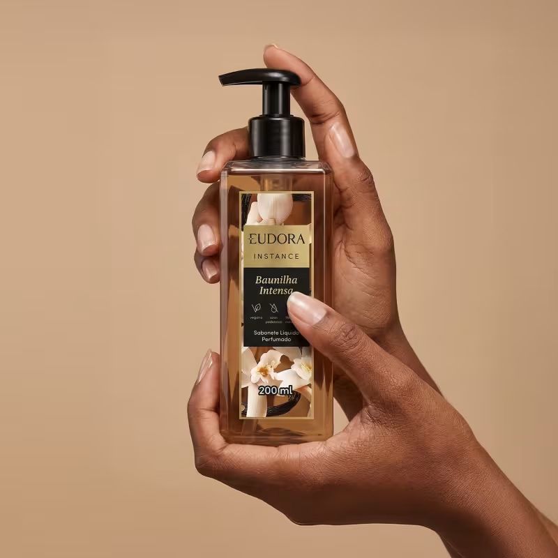 SABONETE L�QUIDO PERFUMADO INSTANCE BAUNILHA INTENSA 200ML